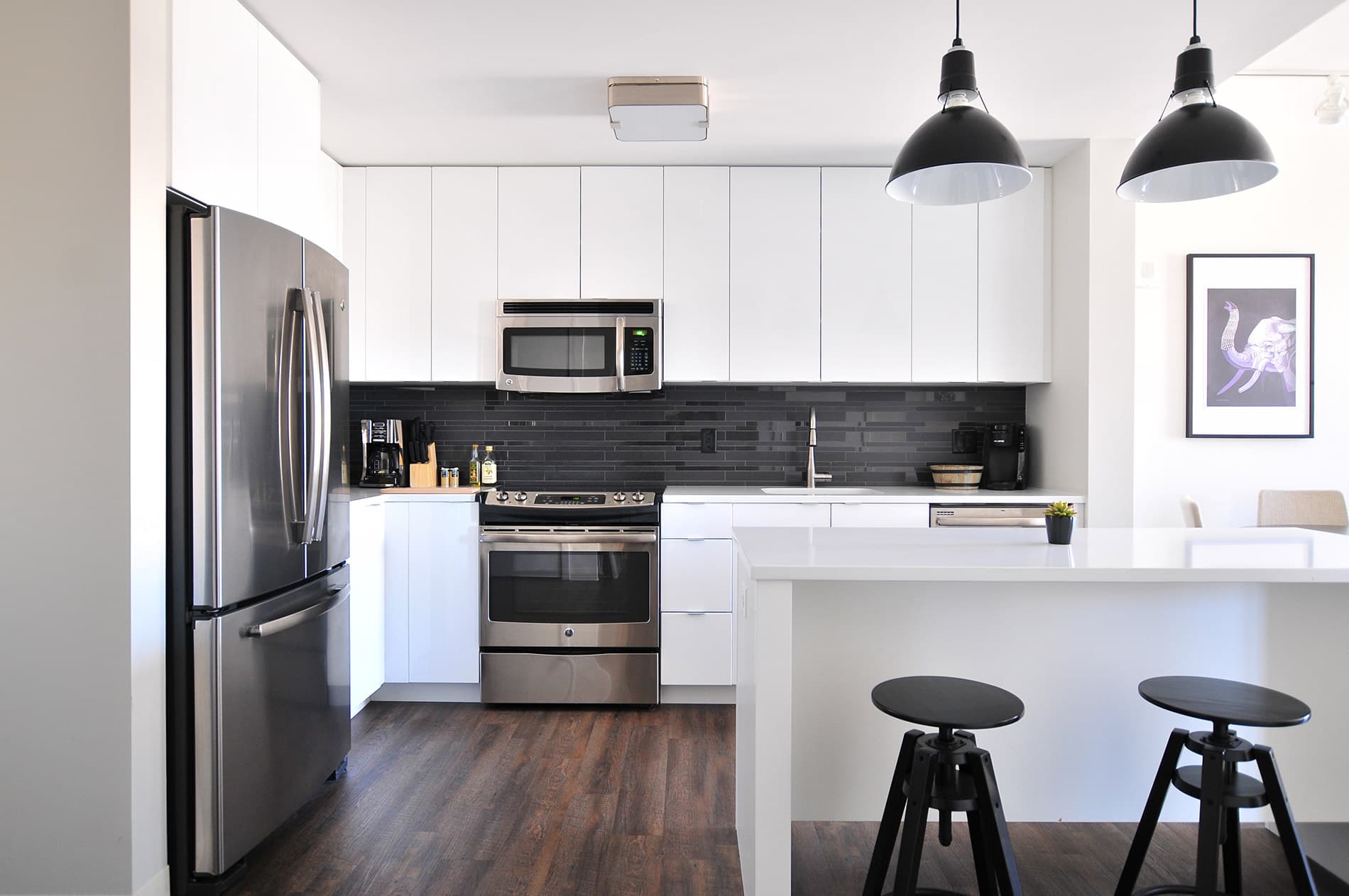 Luxury kitchen interior