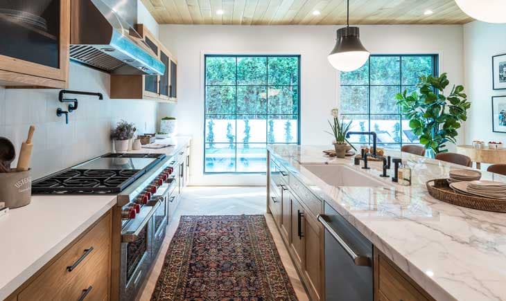 Linear Parallel Kitchen
